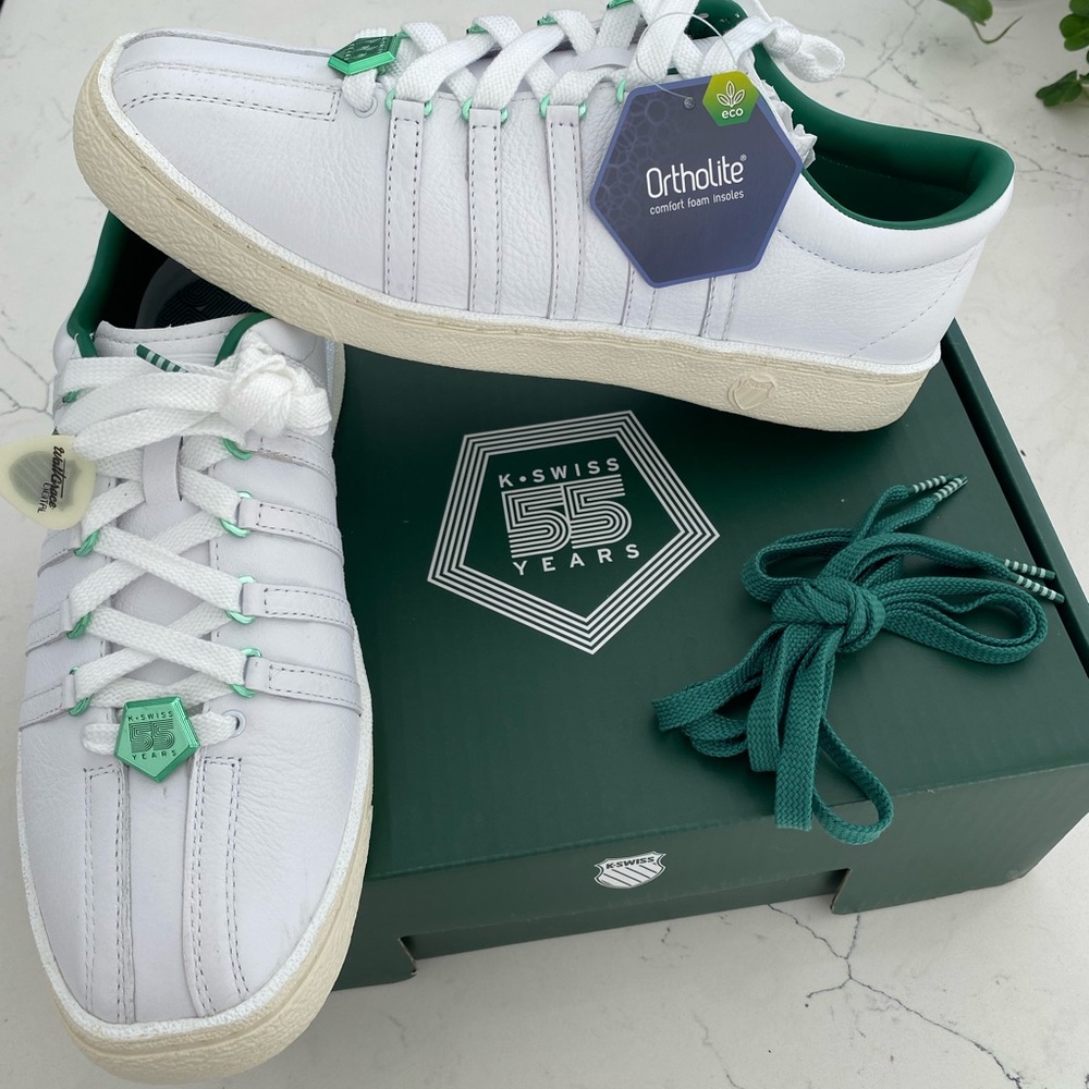 Brand New Limited Edition K Swiss Sneakers 55 Anniversary Size 9.5 US